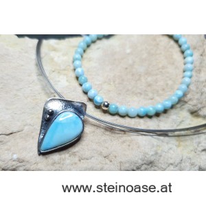 Armband Larimar Ø 4mm